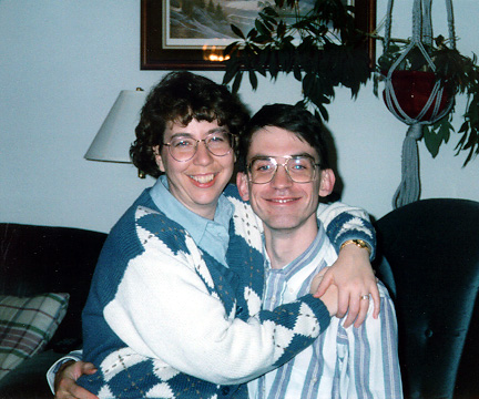 Neil and Carolie at home