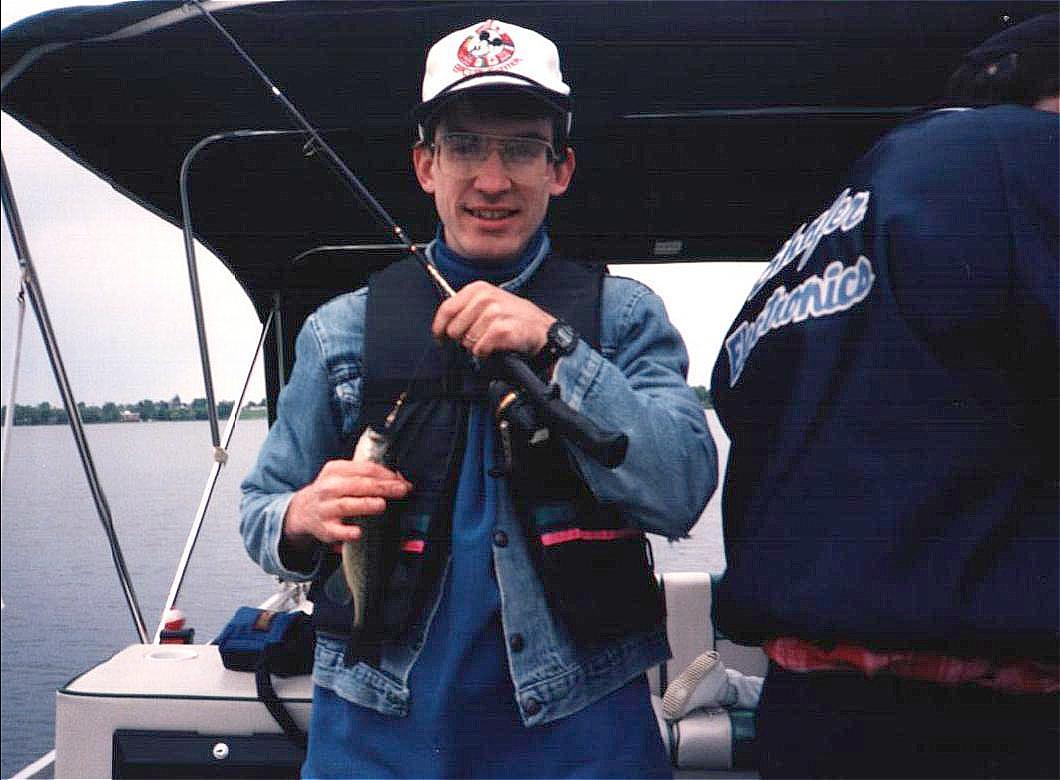 Neil on a fishing expedition