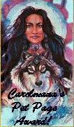 Carolmana's Pet Page Award -- Aug.22,1997