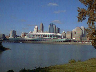 Cincinnati Skyline from Kentucky
