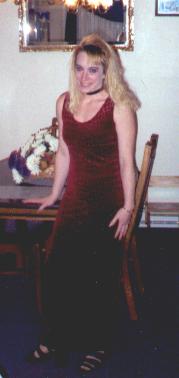 Debi on Valentines Day 1999