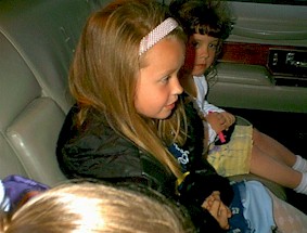 Riding in the limo to the Awards