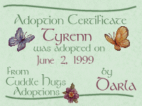 adoption certificate