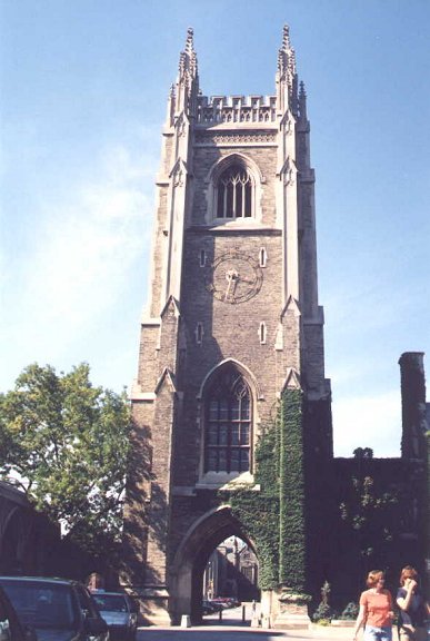 I_want's Photography - University of Toronto - Tower pic #1 - 50 kbytes