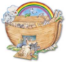 Noah's Ark Bulletin Board Set