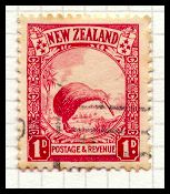 NZ Stamp 1936-1943 kiwi