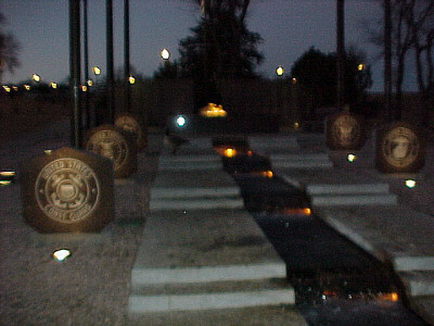 walkway to flame