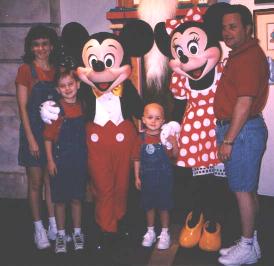 with Mickey & Minnie