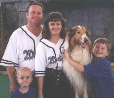 with Lassie