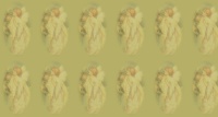 Christmas tile -angel-