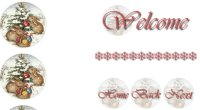 Christmas set -rabbits-