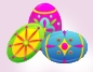 THREE EGG GRAPHIC