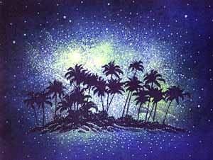 PALMS ON ISLAND PICTURE