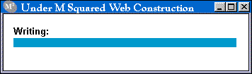 Under M Squared Web Construction