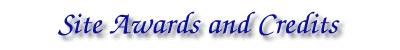 Site Awards and Credits