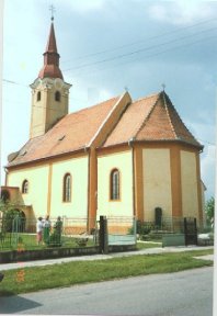 The church of Nagyabony