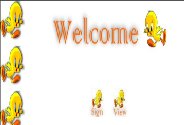 Tweety Bird Background Set