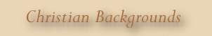Christian Backgrounds