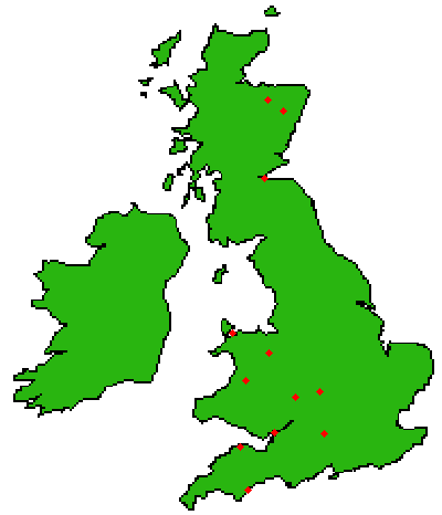 Map of UK