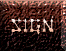 square button for sign guestbook