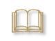 open bible, gold edges