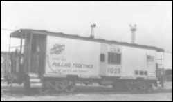 Chicago and Northwestern caboose
