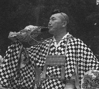 A Japanese priest.
