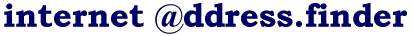 INTERNET ADDRESS FINDER