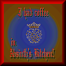 I Had Coffee with Absinth Award