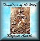 Daughter's of the Wolf Award