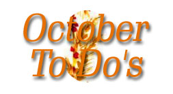 Things to Do in October