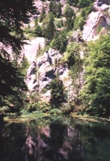Source de l'Areuse.
