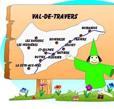 Map Val-de-Travers A