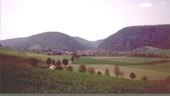 Le Vallon vu de Fleurier