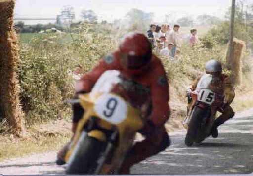 Skerries 100 July 1995 at entrance to Lolaido House.