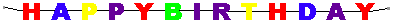 Happy Birthday banner