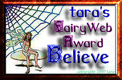 Tara's Fairy Web Award
