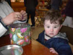 Wow, there is candy in there!!