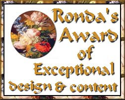 Thanks Ronda!