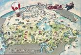 Post card of Canada.