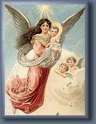 Baby Jesus and Angel