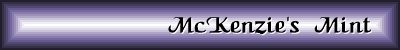 McKenzie's Mint