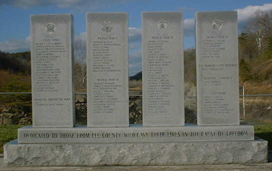 Lee County Veterans Memorial