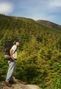 Aaron with a mtn. view