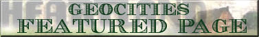 Geocities Featured Page