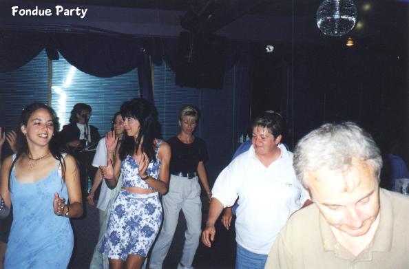 Kimberly dancing.
