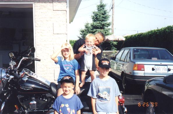 Rene and the Harley Kids.