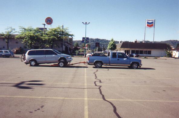 Leaving Oregon.