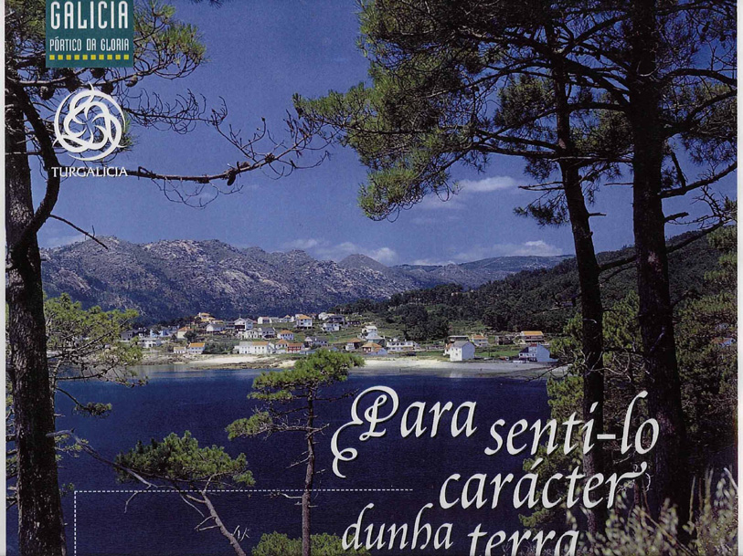 fotograf�a de Esteiro, cartel publicitario de TURGALICIA.