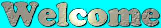 Welcome to my website--I made this sign at CoolText.com